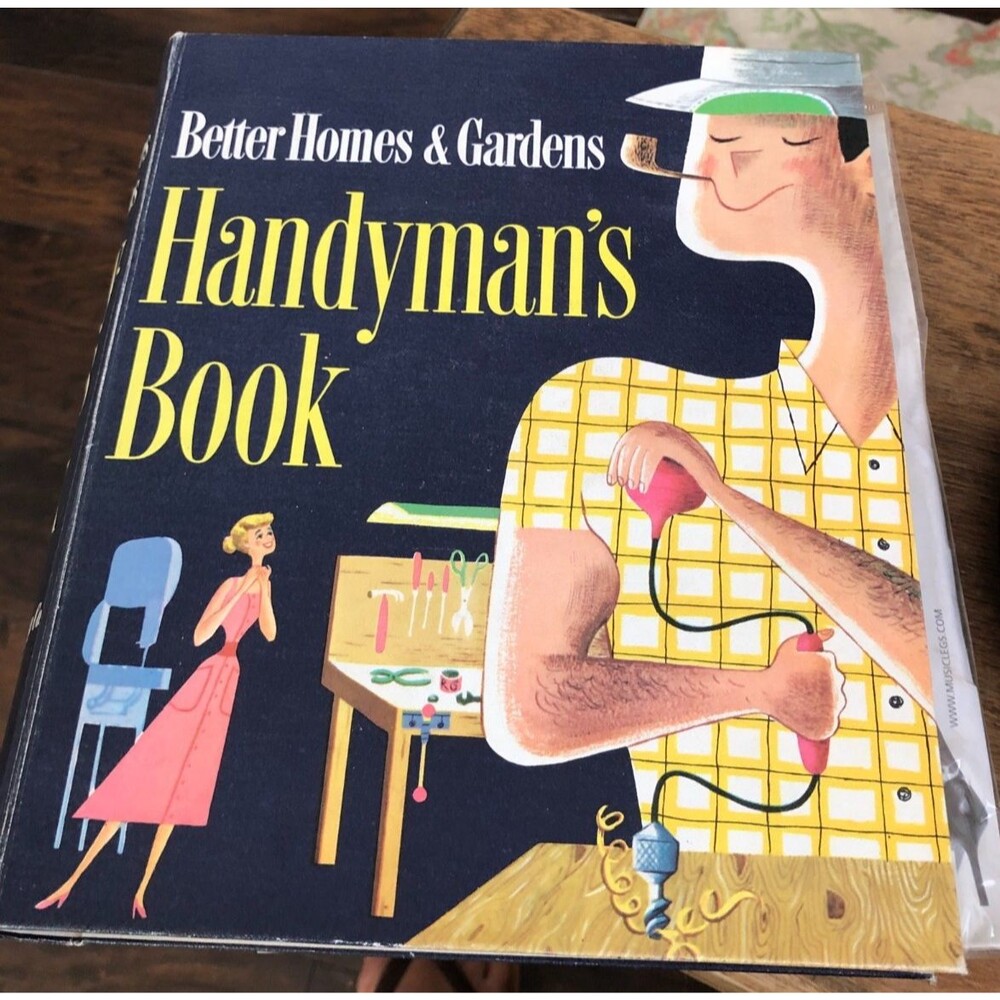 Better Homes & gardens Handyman's Book Vintage 1951